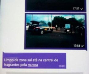 Preso jovem que divulgava no whatsapp imagens e áudios de blitz em Teresina.(Imagem:PRF)