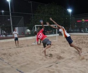 Beach Handebol em Teresina.(Imagem:Emanuele Madeira)