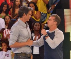 Márcio Garcia e Luciano Huck.(Imagem:Famosidades)