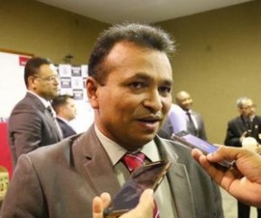 Secretário de Segurança, Fábio Abreu.(Imagem:Wilson Filho)