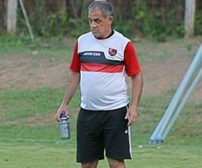 Celso Teixeira, técnico do Flamengo-PI.(Imagem:Érica Paz)