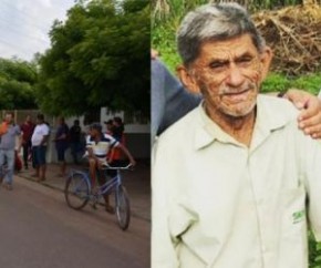 Liberato Vieira Matos, de 80 anos.(Imagem:Valença News)