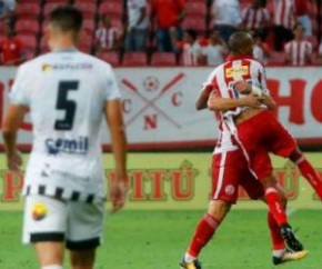 Náutico vence o Botafogo-PB e segue vivo na Copa do Nordeste.(Imagem:Diego Nigro)