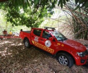 Corpo é encontrado por populares no Rio Poti em Teresina.(Imagem:GP1)