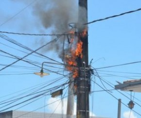 Curto circuito deixa seis municípios do Piauí sem energia.(Imagem:Divulgação)