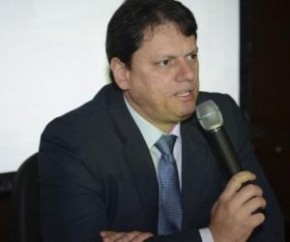 Ministro da Infraestrutura Tarcísio Gomes de Freitas(Imagem:Elza Fiúza)