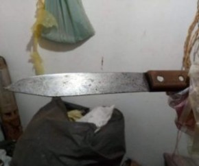 Homem tenta matar a companheira e sua filha a facadas no Piauí.(Imagem:Divulgação/PM)