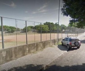 Jovens são baleados em campo de futebol em Teresina.(Imagem:Google maps)