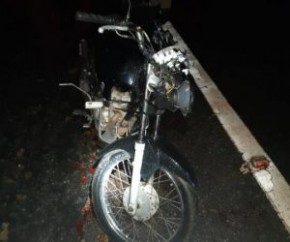 Jovem colide moto contra animal e morre na BR 316.(Imagem:PRF)