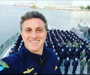 Empréstimo de avião foi transparente e pago até o fim, diz Luciano Huck.(Imagem:Instagram)