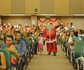 Famílias de bebês com microcefalia se reúnem no Natal do Ceir.(Imagem:Cidadeverde.com)