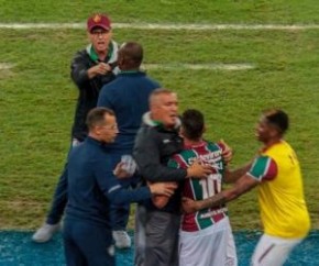 Série A: Fluminense tenta superar crise pós-Oswaldo contra o Grêmio.(Imagem:Divulgação)