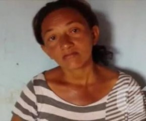 Mãe de Gleison gravou vídeo em Castelo do Piauí falando da morte do filho.(Imagem:G1 PI)