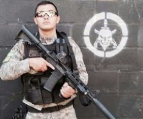 Claudemir Sousa era lotado no Bope e chegou a fazer parte da Força Nacional de Segurança.(Imagem:Divulgação)