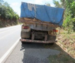 Caminhão derrama brita em pista e provoca acidente na BR-316.(Imagem:Cidadeverde.com)
