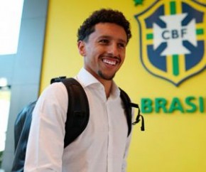 Seleção: Marquinhos é o primeiro a chegar na Granja Comary.(Imagem:Agência Brasil)