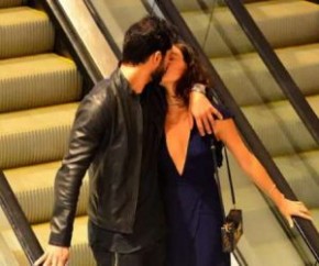 Isis Valverde curte clima de romance com namorado no RJ.(Imagem:MSN)