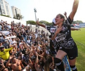 Torcida do Corinthians esgota ingressos para final do Paulista feminino.(Imagem:Divulgação)