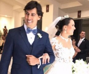 Henrique do Valle oficializou a união com Thaís Lima.(Imagem:Reprodução/Instagram)