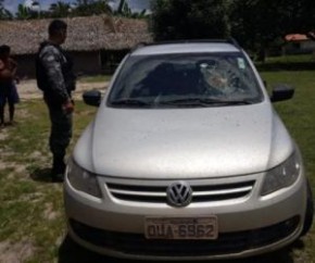 Bandidos assaltam comércio e levam refém no interior do Piauí.(Imagem:PM-PI)