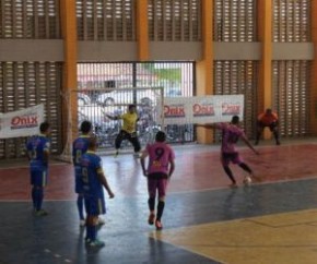 Campeonato Piauiense de Futsal foi movimentado neste sábado.(Imagem:Francisco Filho)