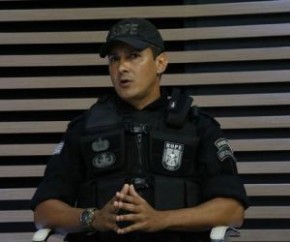 Coronel James Sean(Imagem:Thiago Amaral/Cidadeverde.com)