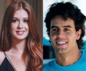 Marina Ruy Barbosa e o piloto Alexandre Negrão(Imagem:AGNews/Facebook)