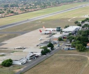 Aeroporto de Teresina ficará interditado por 7 horas de segunda a sábado.(Imagem:Cidadeverde.com)