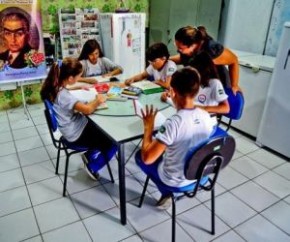 Escola de Tempo Integral Raldir Cavalcante.(Imagem:Thiago Amaral)