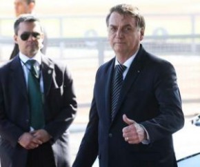 Bolsonaro volta a criticar Luciano Huck e a compra de jato.(Imagem:Estadão Conteúdo)