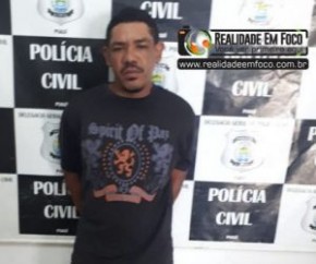 Acusado de tráfico de drogas e furto é preso em José de Freitas.(Imagem:Realidade em Foco)