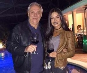 Marcelo Rezende e Aline Riscado(Imagem:TV Globo)