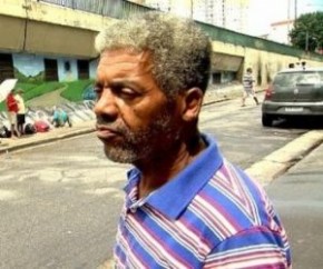 Ex-integrante do grupo Raça Negra vira morador de rua.(Imagem:Divulgação/TV Record)