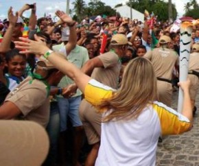 Tocha chega a Parnaíba no dia 9 de junho, e Teresina recebe fogo olímpico no dia seguinte.(Imagem:Marlon Costa)