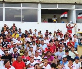 River-PI espera contar com empurrão da torcida tricolor no jogo de volta com Estanciano no Albertão.(Imagem:Emanuele Madeira)