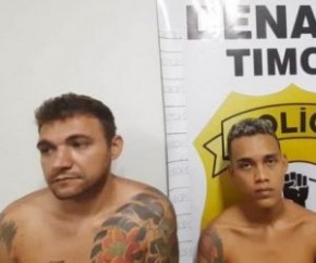 Membros de Facção são presos pela Senarc/Timon.(Imagem:Portalr10)