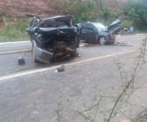 Grave acidente deixa cinco feridos e um morto na BR-135.(Imagem:Fala Piauí)