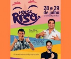 Sesc Riso apresenta espetáculos de humor em Floriano.(Imagem:Divulgação)
