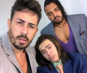 Whindersson, Carlinhos Maia e Tirulipa gravam série no Multishow.(Imagem:Instagram)