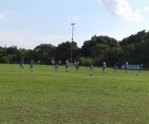 Com gol de Ricardo Oliveira, Piauí empata jogo-treino contra time amador.(Imagem:Reinaldo Barros/Piauí Esporte Clube)