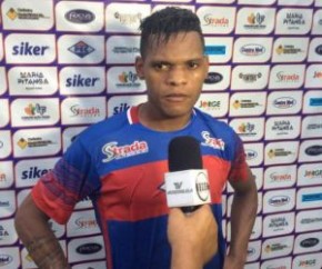 Testinha, ex-Piauí, é o primeiro reforço do River para a Série D.(Imagem:Fábio Lima)