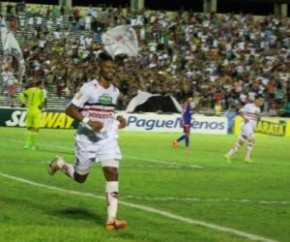 Atacante é o artilheiro do River-PI no Nordestão com três gols marcados.(Imagem:Renan Morais)