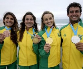 Pan: Brasil conquista quatro ouros em dia de mais de 10 medalhas.(Imagem:Alexandre Loureiro/COB)