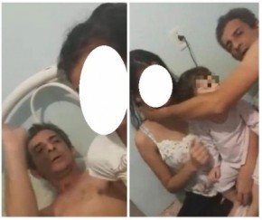 Vídeo: Polícia caça pai covarde que filmou agressão contra as filhas.(Imagem:Portalr10)