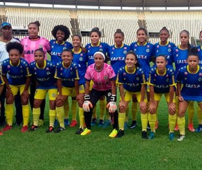 Tiradentes faz 7 gols e vence no Brasileirão Feminino.(Imagem:França Melo)