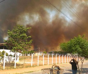 Zona Sudeste de Teresina tem 13 áreas de risco de incêndio.(Imagem:CidadeVerde.com)