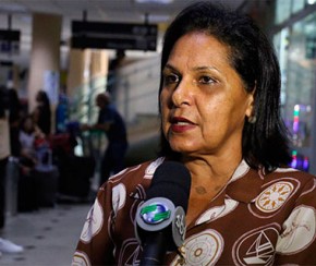 Coordenadora do Mais Médicos, Idvani Braga.(Imagem:CidadeVerde.com)