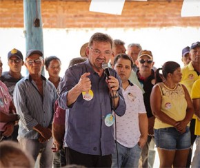 Em Cristalândia, Wilson defende projeto para levar água para todo Piauí.(Imagem:CidadeVerde.com)