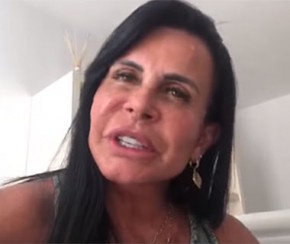 Gretchen expulsa seguidora ao se ofender com comentário.(Imagem:Divulgação)