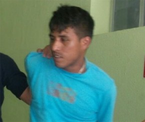 Preso suspeito de matar o coordenador da Penitenciária Mista de Parnaíba.(Imagem:Cidadeverde.com)